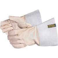 Welder's Gloves with Kevlar&reg; Sewn Out-Seams, Split Cowhide, Size 7 Distribution Industrielle GC