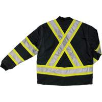 Ripstop 4-in-1 Safety Jacket, Polyester, Black, X-Small Distribution Industrielle GC