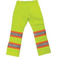 Pantalon de s&eacute;curit&eacute; isolant et extensible pour femmes, Polyester, T-petit, Jaune lime haute visibilit&eacute; Distribution Industrielle GC