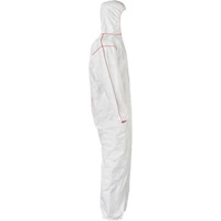 Combinaisons SFR avec cagoule, Moyen, Blanc, Tyvek 400 Distribution Industrielle GC
