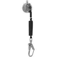 C&acirc;ble de limiteur de chute personnel 36CLS V-TEC, 10', Acier galvanis&eacute;, Pivotant Distribution Industrielle GC