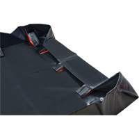 Berme d&eacute;ployable &agrave; mur IBX, Capacit&eacute; 268 gal. US, 6' la x 6' lo x 12" h, Support &agrave; encliqueter Distribution Industrielle GC