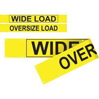 Double Sided Wide Load/Oversized Load Banner, Vinyl, 96" W x 12" H Distribution Industrielle GC