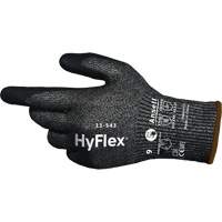 HyFlex&reg; 11-543 Cut Resistant Gloves, Size 6, 13 Gauge, Nitrile Coated, Nylon/Stainless Steel/HPPE/Spandex Shell, ASTM ANSI Level A7/EN 388 Level F Distribution Industrielle GC