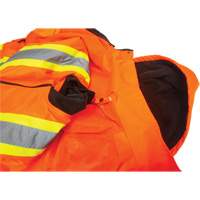 Parka d'hiver imperm&eacute;able 7-en-1, Orange haute visibilit&eacute;, 3T-Grand Distribution Industrielle GC