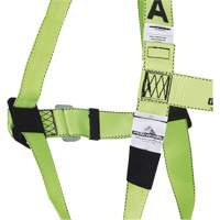 FBH-10022A Compliance Series Safety Harness, CSA Certified, Class A, 400 lbs. Cap. Distribution Industrielle GC