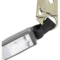 SA-5200-2.5 Shock Absorbing Lanyard, 2.5', Snap Hook Center, Snap Hook Leg Ends, Polyester Distribution Industrielle GC