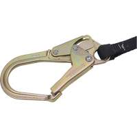 SA-6402-4 Shock Absorbing Lanyard, 4', Form Hook Center, Snap Hook Leg Ends, Polyester Distribution Industrielle GC