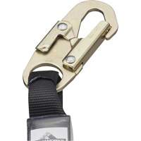 SA-5500-4 Shock Absorbing Lanyard, 4', Snap Hook Center, Snap Hook Leg Ends, Galvanized Steel Distribution Industrielle GC