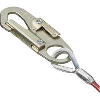SA-5500-4 Shock Absorbing Lanyard, 4', Snap Hook Center, Snap Hook Leg Ends, Galvanized Steel Distribution Industrielle GC