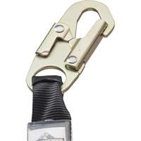 SA-55522-4 PVC-Coated Shock Absorbing Lanyard, 4', Form Hook Center, Snap Hook Leg Ends, Galvanized Steel Distribution Industrielle GC
