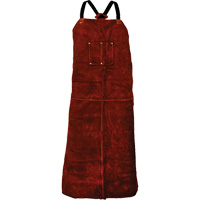 Tillman&reg; 3842 Cowhide Apron, Bib, 42" L, Brown Distribution Industrielle GC