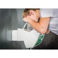 Douche oculaire/faciale, Installation Montage mural, Bol Plastique Distribution Industrielle GC