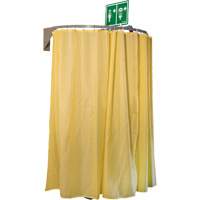Wall Mounted Safety Shower Modesty Curtain Distribution Industrielle GC