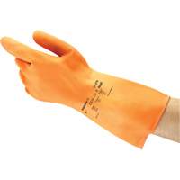 ALPHATEC&reg; 87-320 Gloves, Size 10, 11.8" L, Rubber Latex, Flock-Lined Inner Lining, 18-mil Distribution Industrielle GC