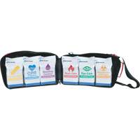 Trousse de premiers soins pour intervention d'urgence, Sac en nylon Distribution Industrielle GC
