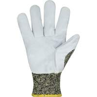 ParaActiv SKWCPLP Heat Protection Gloves with Leather Palms, Size X-Small, 7 Gauge, ParaActiv Shell, ASTM ANSI Level A8 Distribution Industrielle GC