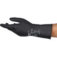 AlphaTec&reg; 87-118 Chemical-Resistance Gloves, Size Small/7, 12.6" L, Rubber Latex, Cotton Inner Lining, 31-mil Distribution Industrielle GC