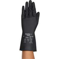 AlphaTec&reg; 87-118 Chemical-Resistance Gloves, Size Small/7, 12.6" L, Rubber Latex, Cotton Inner Lining, 31-mil Distribution Industrielle GC