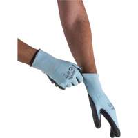 Eco-Friendly Stretch Cut-Resistant Gloves, Size 7, 13 Gauge, Polyurethane Coated, HPPE/RPET Shell, ASTM ANSI Level A3 Distribution Industrielle GC