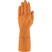 AlphaTec&reg; 87-208 Heavy-Duty Chemical-Resistant Gloves, Size 7, 12.8" L, Rubber Latex, Cotton/Flock-Lined Inner Lining, 29.5-mil Distribution Industrielle GC