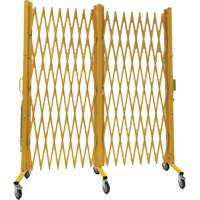Expandable Barrier, 84" H x 20' L, Yellow Distribution Industrielle GC