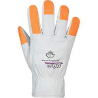 Endura Pro High-Visibility Cut-Resistant Gloves, Size Small, Cowhide Shell, ASTM ANSI Level A6 Distribution Industrielle GC