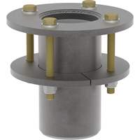 DBI-SALA&reg; Confined Space Deck Mount Base, Stainless Steel Distribution Industrielle GC