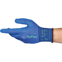 HyFlex&reg; 11-814 Gloves, Size 5/2X-Small, 18 Gauge, Foam Nitrile Coated, Nylon/Spandex Shell, ASTM ANSI Level A1/EN 388 Level 1/EN 388 Level A Distribution Industrielle GC