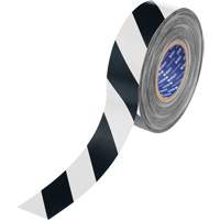 ToughStripe&reg; Max Floor Marking Tape, 2" x 100', Polyester, Black and White Distribution Industrielle GC