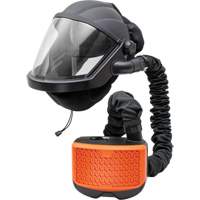 Ensemble de respirateur &agrave; purificateur d'air motoris&eacute; avec ventilateur PEAKAIR MAXSHIELD, Respirateur &agrave; masque, Pile Lithium-ion Distribution Industrielle GC