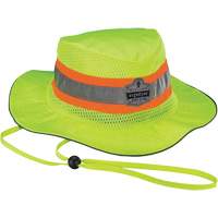 GloWear 8935 Ranger Sun Hat, Small/Medium, High Visibility Lime-Yellow, Polyester Distribution Industrielle GC