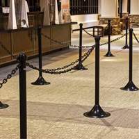 Chaîne de barri&egrave;re en plastique, Vert Distribution Industrielle GC