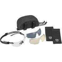 Ensemble de lunettes de s&eacute;curit&eacute; Combat, Lentille Transparent/Cuivre/Fum&eacute;e, Antibu&eacute;e/Anti-&eacute;gratignures, ANSI Z87+ Distribution Industrielle GC