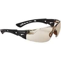 Lunettes de s&eacute;curit&eacute; Rush + BSSI, Lentille Brun/Cuivre, Antibu&eacute;e/Anti-&eacute;gratignures, ANSI Z87+ Distribution Industrielle GC