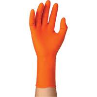 TOUCHNTUFF 93-800 Disposable Gloves, 6.5/7, Latex/Neoprene/Nitrile, 23.6-mil, Powder-Free, Orange Distribution Industrielle GC