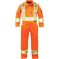 Combinaison ignifuge haute visibilit&eacute;, Taille Petit, Orange Distribution Industrielle GC