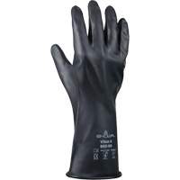 Gants r&eacute;sistant &agrave; l'acide & aux produits chimiques, Taille Petit/7, 12" lo, Caoutchouc butyle/Viton, 12 mils Distribution Industrielle GC