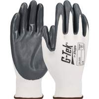 Gants en tricot sans couture G-Tek &eacute;conomiques, T-petit, R&ecirc;vetement Nitrile, Calibre 13, Enveloppe en Nylon Distribution Industrielle GC