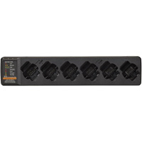 Chargeur multi-unit&eacute;s &agrave; 6 emplacements pour radio bidirectionnelle Curve Distribution Industrielle GC
