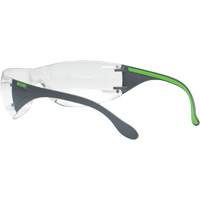 Lunettes de s&eacute;curit&eacute; gris/vert Adapt Lite, Lentille Transparent, Antibu&eacute;e/Anti-&eacute;gratignures, ANSI Z87+/R&eacute;pond ou surpasse la norme CSA Z94.3 Distribution Industrielle GC