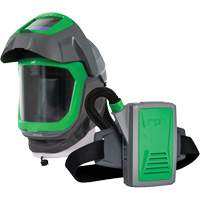 Masque de respirateur Z-Link avec joint de visage, visi&egrave;re & montage &agrave; ceinture, Respirateur &agrave; masque/Masque de soudage, Pile Lithium-ion Distribution Industrielle GC