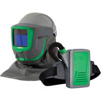 Z-Link+ syst&egrave;me APR motoris&eacute; avec cape &agrave; l'&eacute;paule & visi&egrave;re, Respirateur &agrave; masque/Masque de soudage Distribution Industrielle GC