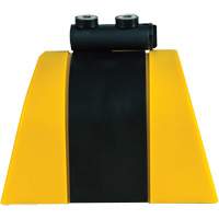 Syst&egrave;me de barri&egrave;re de s&eacute;curit&eacute; HAZLOK, Plastique, Fixation magn&eacute;tique, 30', Ruban Noir et jaune Distribution Industrielle GC