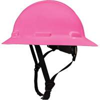 Casque de s&eacute;curit&eacute; &agrave; bordure compl&egrave;te LIDGUARD avec mentonni&egrave;re, R&eacute;pond aux normes CSA type 1, Suspension Rochet, Ventil&eacute; Distribution Industrielle GC