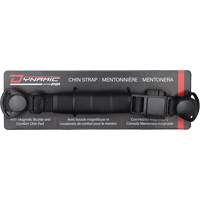 Sangle mentonni&egrave;re &agrave; 4 points Dyna-Clic avec attache magn&eacute;tique et coussinet mentonnier Distribution Industrielle GC