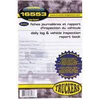 Carnet bilingue de registre quotidien et de rapport d'inspection de v&eacute;hicule Distribution Industrielle GC