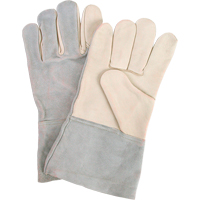 Gants de travail d'usage standard, Grand, Paume en Cuir fleur de vache Distribution Industrielle GC
