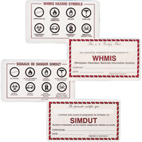 Cartes de portefeuille SIMDUT Distribution Industrielle GC