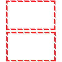 &eacute;tiquettes SIMDUT 200/pqt, Papier, Rouleau, 4-3/4" lo x 8-1/2" la Distribution Industrielle GC